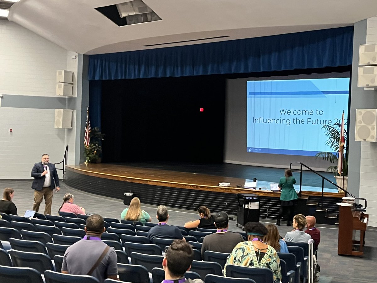 Happy to host 300+ educators from across <a href="/HillsboroughSch/">Hillsborough Schools</a> today for professional development on the use of AI in education.