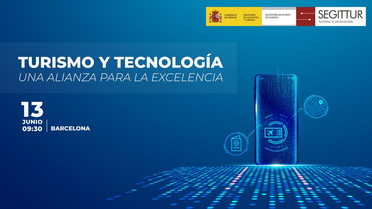 🗓️13 junio, 13:00
📍Fundació Joan Miró
👉🏾'La transformación digital de las pymes turísticas impulsada por Última Milla'. Proyectos:
. Xperiential, Ramón Aragües(Tourknife) y Antonio Martín(Turismo Vivencial)
.DigOCCAM, Pau Collellmir(Big Blue Analytics)
📖cutt.ly/Irbc9Ll3