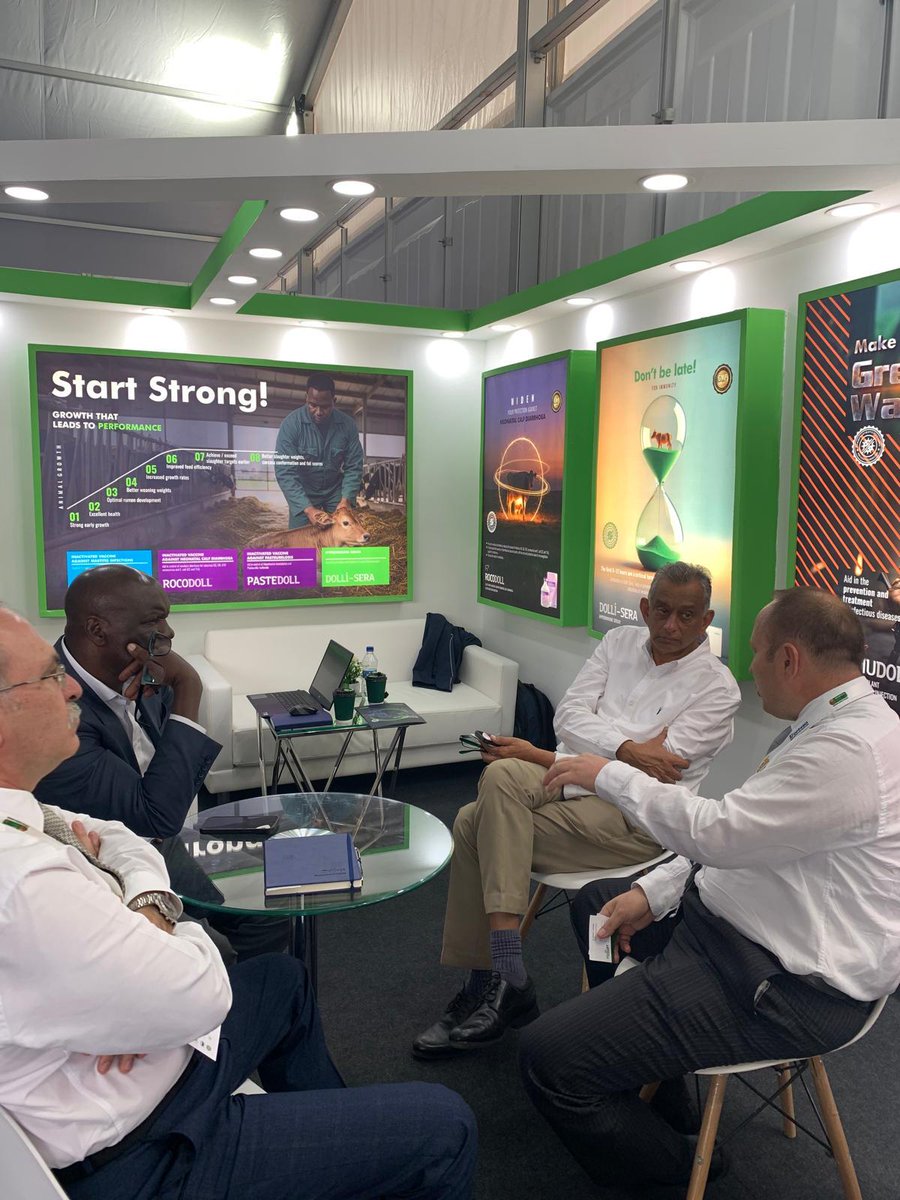 Agritec Africa’nın ilk günü, standımıza gösterilen ilgiyle hareketli başladı.
Hayvan sağlığının geleceğine yön veren yenilikçi çözümlerimizi katılımcılarla paylaşmayı sürdürüyoruz.

📍 11-12-13 Haziran 2025 | Nairobi
📍 Salon: DLP / Stand: 101

Tüm katılımcıları bekliyoruz!