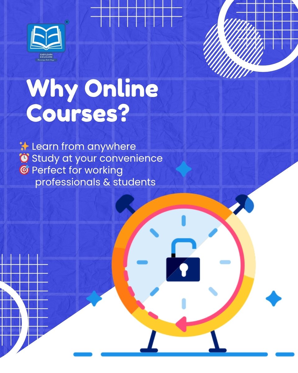 EasylearnE's tweet image. Your Degree. Your Pace. Your Future.
Learn 100% online with UGC-approved courses via Easy Learn 📘 BBA | 💻 BCA | 📊 MBA | 🖥️ MCA
From top universities like LPU, VIT, NMIMS &amp;amp; more!
 DM us for FREE counseling today! #EasyLearn #OnlineDegree #StudyOnlineIndia #CareerUpgrade