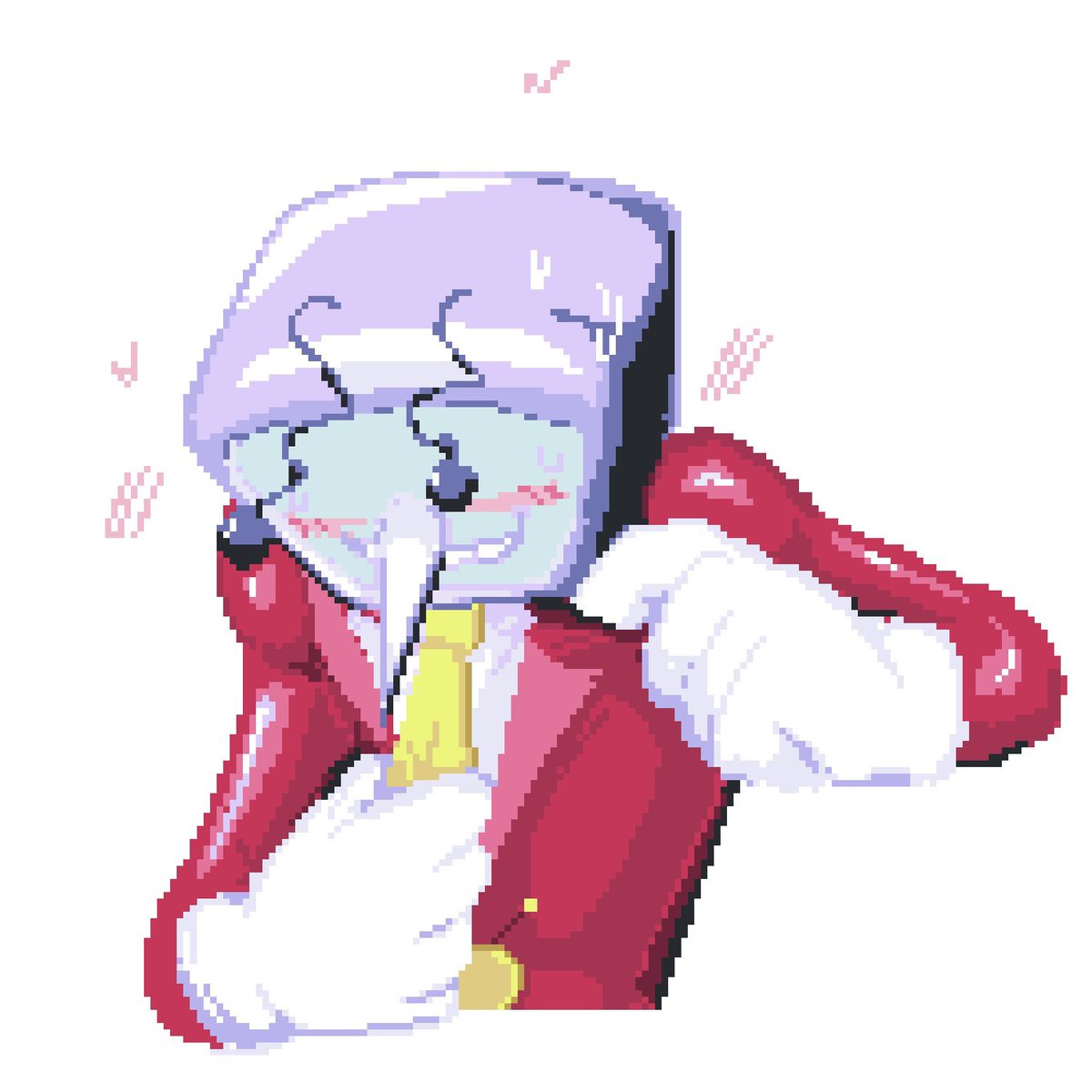 Lavb_b's tweet photo. [ DELTARUNE SPOILERS ]

Idek man just take him i dont want him shoot him out back NOW

#tenna #deltarune https://t.co/nSDPN1nJKo
