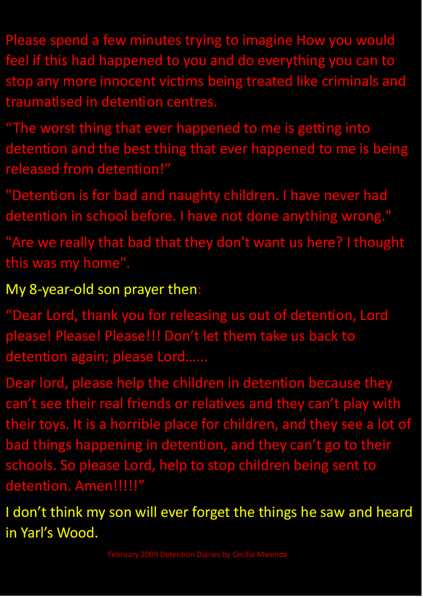 QUEENCECI7's tweet image. Child&apos;s Voice #UKHomeOffice #AsylumSystem #Servicedeliveryfailures #ENDIMMIGRATIONDETENTION