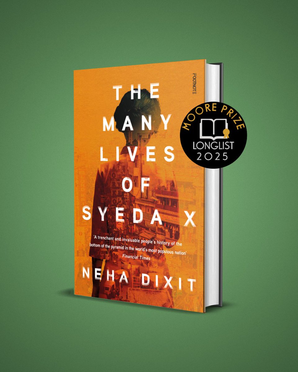 Footnote Press (@wearefootnote) on Twitter photo We are happy to share that The Many Lives of Syeda X by <a href="/nehadixit123/">Neha Dixit</a> has been longlisted for the 2025 Moore Prize for Human Rights Writing! š
The Moore Prize celebrates authors that use their work to give a platform to human rights issues. <a href="/cgmoorefoundat1/">cgmoorefoundation</a> We are happy to share that The Many Lives of Syeda X by <a href="/nehadixit123/">Neha Dixit</a> has been longlisted for the 2025 Moore Prize for Human Rights Writing! š
The Moore Prize celebrates authors that use their work to give a platform to human rights issues. <a href="/cgmoorefoundat1/">cgmoorefoundation</a>