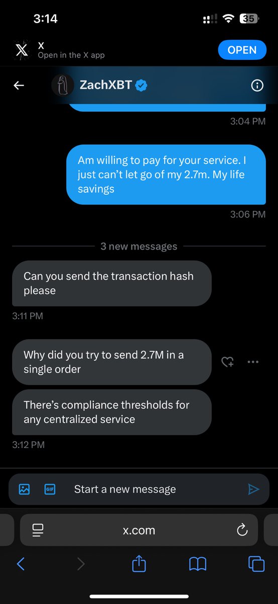 KevinBlake63's tweet photo. @Changelly_team You scammer, have been able to get hold of Zach and I will provide everything he needs. https://t.co/P1BdDM3P3m