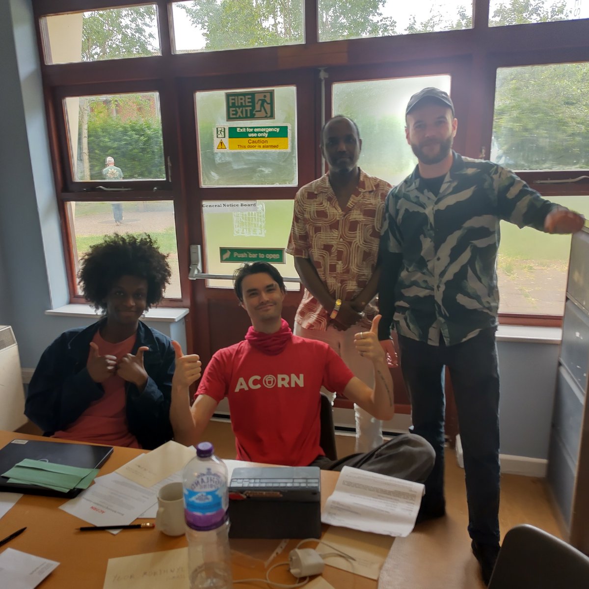 Our members have been at Barton House today, assisting residents &amp; members to compile &amp; submit evidence to secure much needed housing! At least one household has been told they can be rehoused today because of this ✊