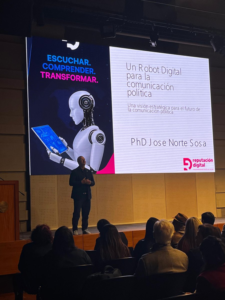 jillroxel24 (@jillroxel24) on Twitter photo De mis conferencias preferidas:
"Un Robot para hacer comunicación política".
Gran temazo de <a href="/josenorte/">Jose Norte Sosa .*.</a> en #CongresoBA
<a href="/CumbreOnline/">Cumbre.Online</a> <a href="/CumbreCP/">CumbreCP</a> <a href="/PolitologosD/">Politólogos Digitales</a> De mis conferencias preferidas:
"Un Robot para hacer comunicación política".
Gran temazo de <a href="/josenorte/">Jose Norte Sosa .*.</a> en #CongresoBA
<a href="/CumbreOnline/">Cumbre.Online</a> <a href="/CumbreCP/">CumbreCP</a> <a href="/PolitologosD/">Politólogos Digitales</a>