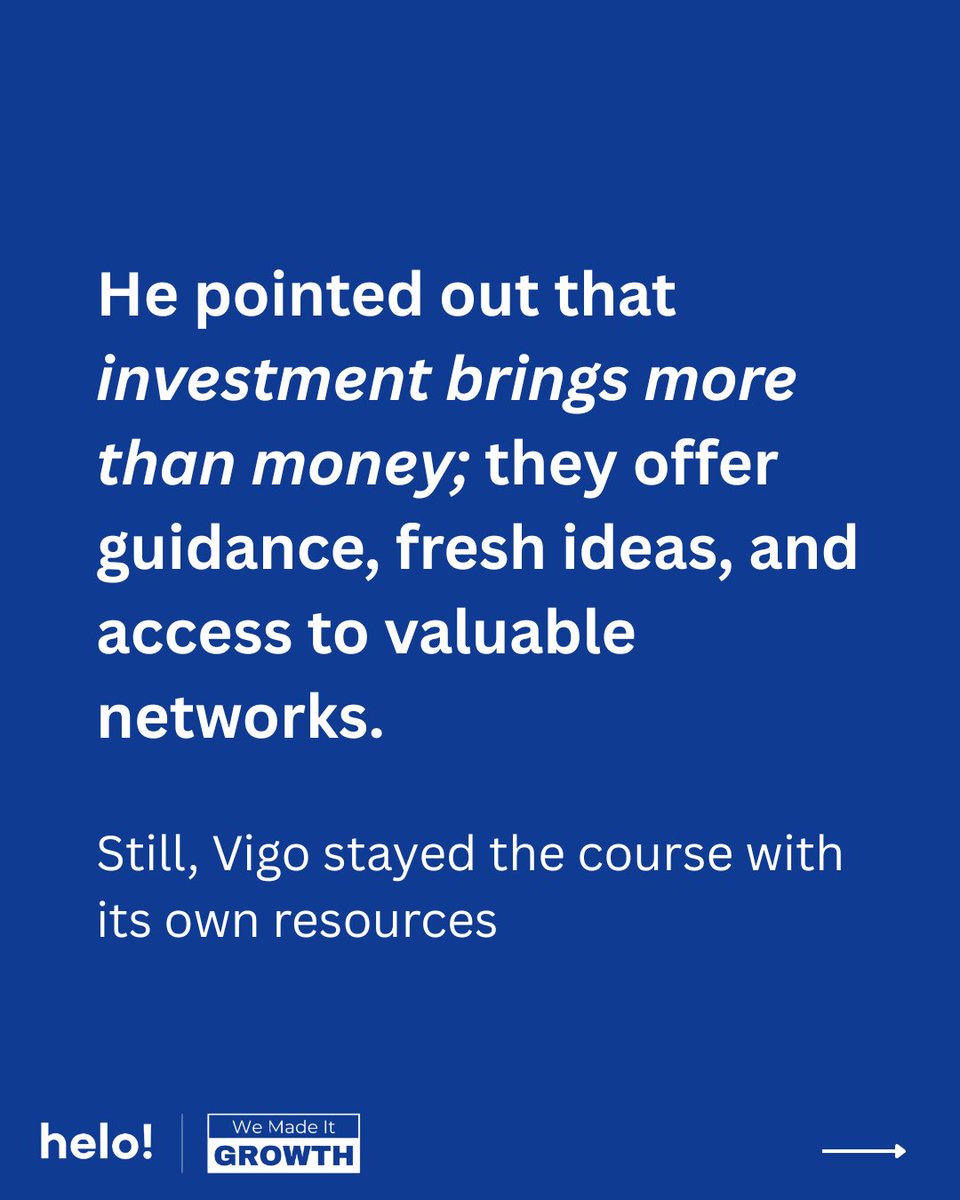 At We Made It Growth, <a href="/vigovigocom/">Vigo</a>  founder Ali Cicioğlu shared how they chose to grow without external funding — and why adaptability matters.

#WeMadeItGrowth #Vigo #StartupJourney #Entrepreneurship #Investment
