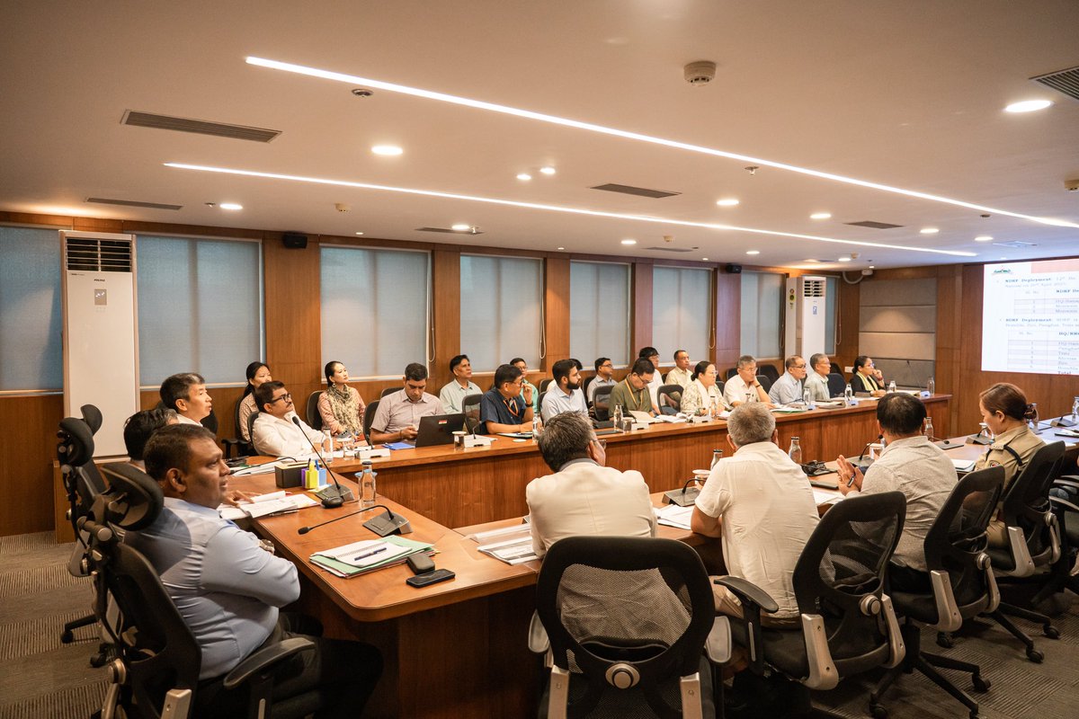 Chaired a review meeting with all stakeholders to assess the status and impact of the monsoon in Arunachal Pradesh. Discussions focused on ensuring full preparedness of District Administrations and State machinery to respond to any monsoon-related emergencies. The Health