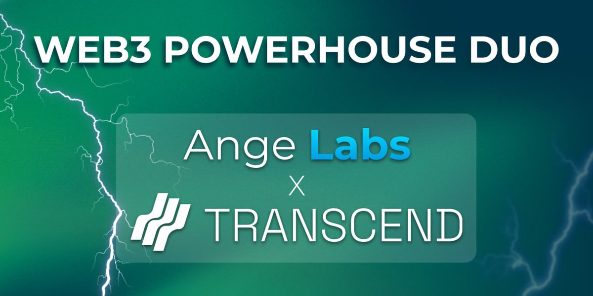 Ange Labs (@angelabs_io) on Twitter photo 🚀 Ange Labs x <a href="/transcendlab/">Transcend Labs</a>: Powering the Future of Web3
We're teaming up to supercharge Web3 projects with deep expertise, vast investor networks & hands-on growth support.
⚡️ Transcend Labs – 150+ launches, full-stack VC & venture studio.
💎 Ange Labs – ROI-driven 🚀 Ange Labs x <a href="/transcendlab/">Transcend Labs</a>: Powering the Future of Web3
We're teaming up to supercharge Web3 projects with deep expertise, vast investor networks & hands-on growth support.
⚡️ Transcend Labs – 150+ launches, full-stack VC & venture studio.
💎 Ange Labs – ROI-driven