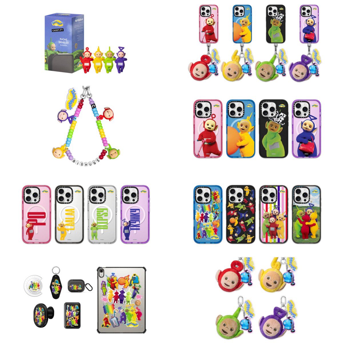 Teletubbies x CASETiFY コラボコレクションが国内6月18日（水）より