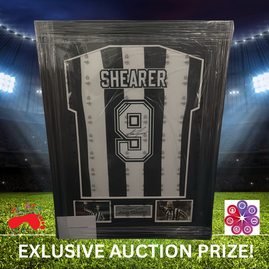 Heel & Toe Charity👣 (@heeltoecharity) on Twitter photo Thank's to Terry and his team at LM Global Telecoms for this incredibly generous donation!
The team has kindly donated a framed Alan Shearer football shirt to help us raise much-needed funds
Can your company match or exceed this raffle prize? Email us - info@heelandtoe.org.uk Thank's to Terry and his team at LM Global Telecoms for this incredibly generous donation!
The team has kindly donated a framed Alan Shearer football shirt to help us raise much-needed funds
Can your company match or exceed this raffle prize? Email us - info@heelandtoe.org.uk