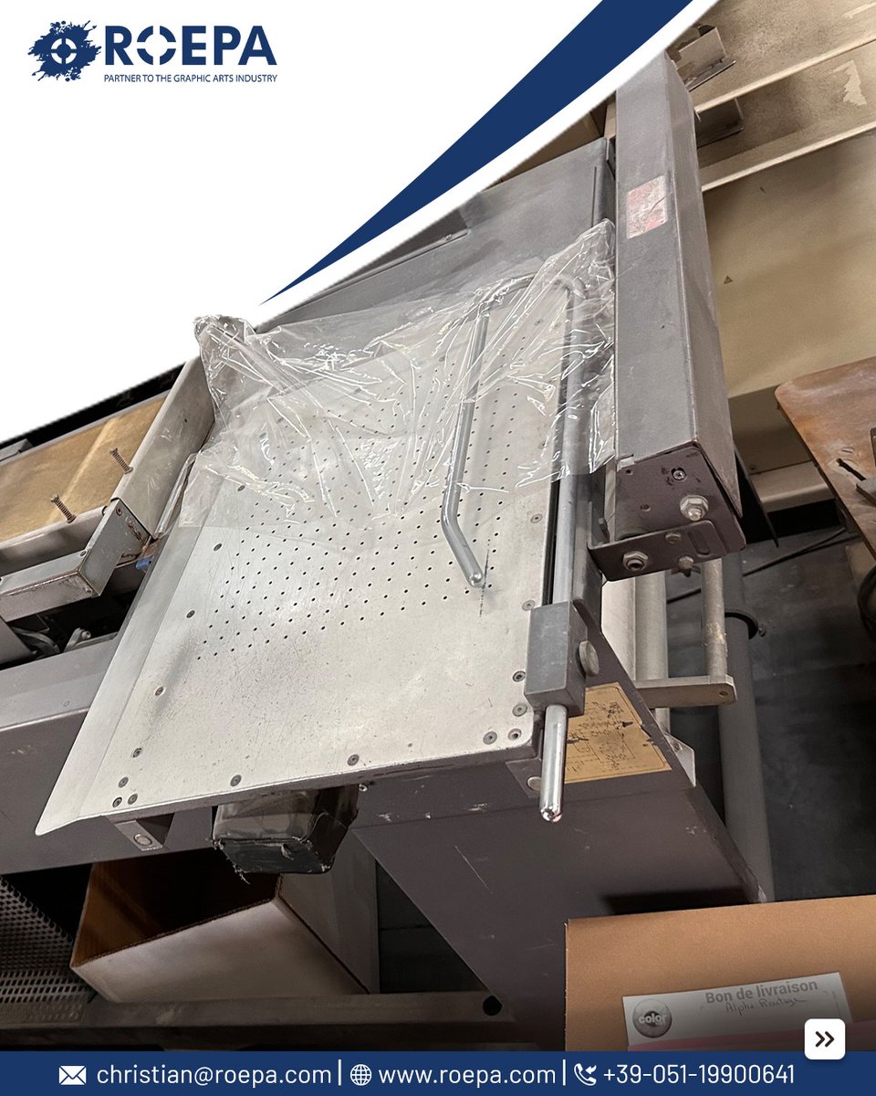 christianseghi's tweet image. 🏭 𝐂𝐨𝐦𝐩𝐚𝐜𝐭 𝐏𝐨𝐰𝐞𝐫 𝐟𝐨𝐫 𝐏𝐫𝐞𝐜𝐢𝐬𝐢𝐨𝐧 𝐏𝐚𝐜𝐤𝐚𝐠𝐢𝐧𝐠!

The KALFASS KC 5040 from 2004 – now available at ROEPA
🌐 roepa.com/offers/374393

𝐑𝐎𝐄𝐏𝐀
📞 +39 051 19900641
📩 christian@roepa.com
🌐 roepa.com

#ROEPA #Kalfass #PackagingMachinery