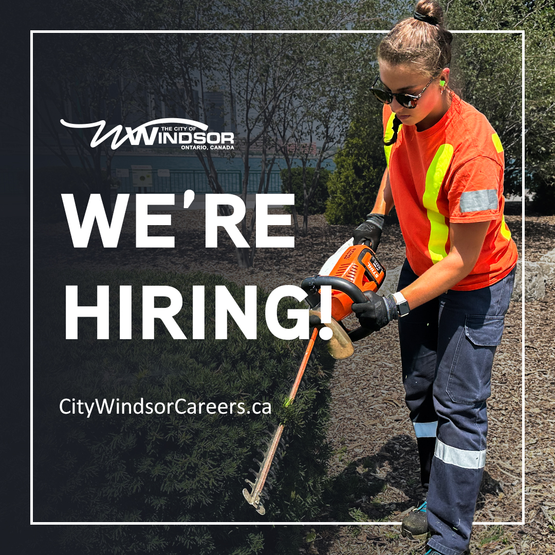 Check out our latest job opportunities:
✅ Summer Student - Sculpture Park Conservation Assistant
✅ And more ...
Application and job info at CityWindsorCareers.ca #YQG #WorkWindsor