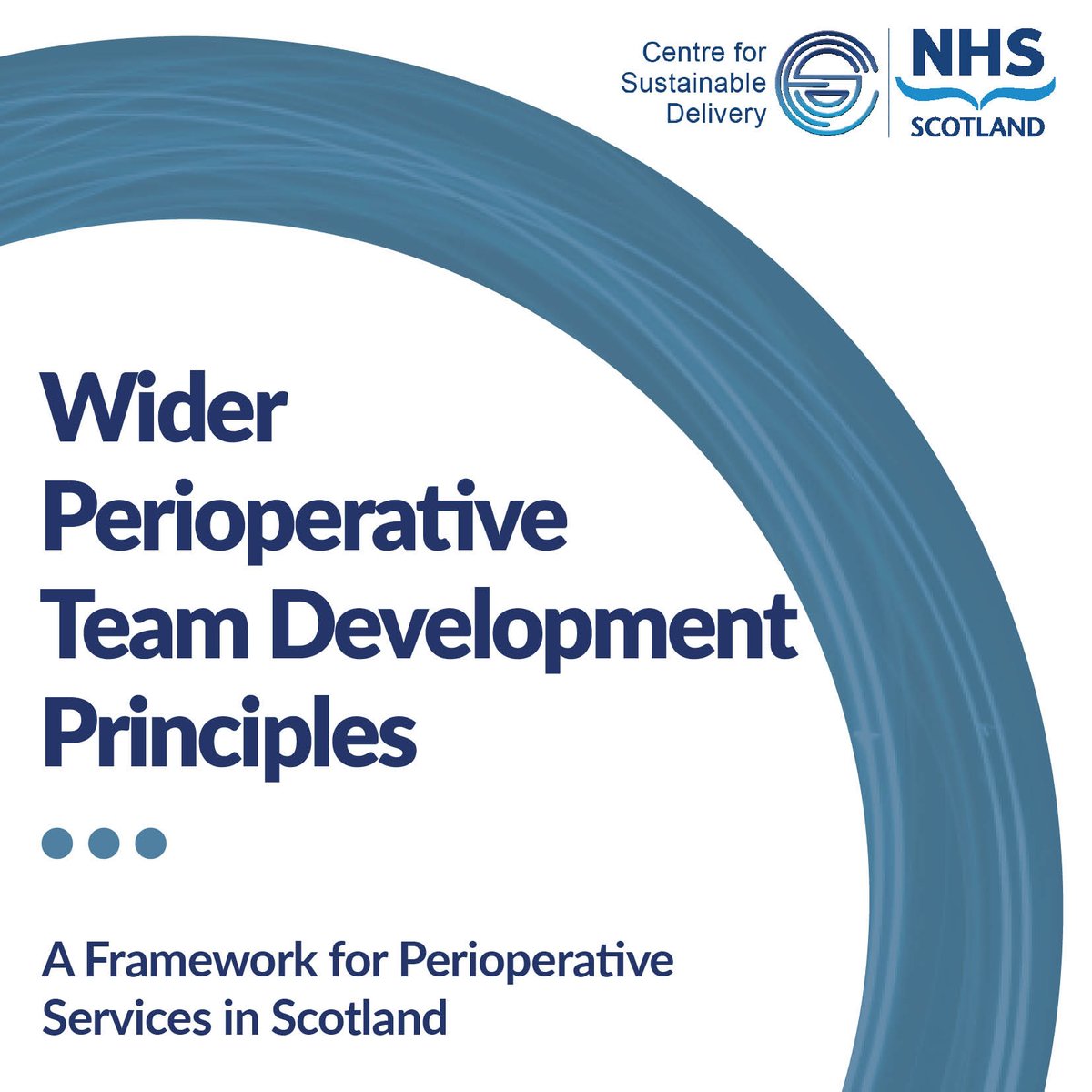 The Wider Perioperative Team Development Principle outlines recommendations for further improvements in training and education, helping develop high-performing perioperative teams across NHS Scotland.

Read more: nhscfsd.co.uk/media/xa0phe2f…