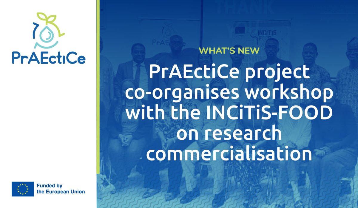 🔊 News on our recent workshop is out!

On the 5th of June, the PrAEctiCe project, in collaboration with the INCiTiS-FOOD, organised a workshop in Lagos, Nigeria

Catch all the interesting sessions, presentations in our new article HERE: praectice.eu/praectice-proj…
#Agroecology #EUAU