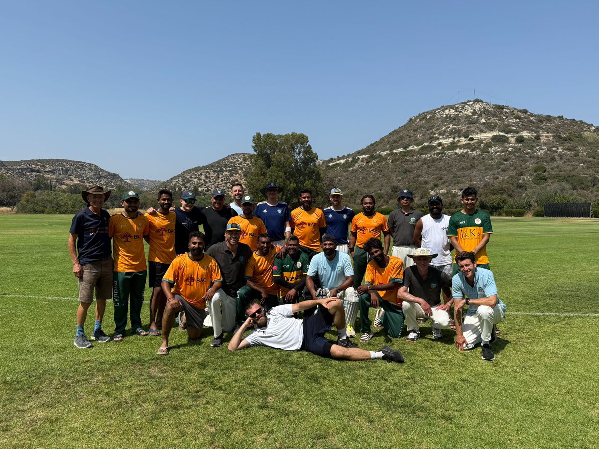 OVER LAND AND SEA

Last weekend saw 33 Plough fly to Cyprus for Sun, Sea and Cricket.

It’s safe to say it was one of the best annual tours yet - though not our best cricketing performance.

Huge thanks to our hosts and organisers - who made it a memorable experience for all 🇨🇾🏏