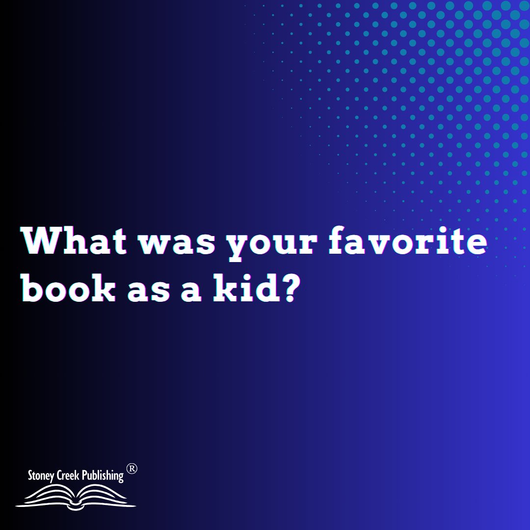 🙋 What was your favorite book as a kid?

#StoneyCreekPublishing #Question