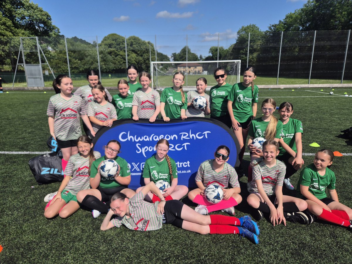 TreorchyPrimary's tweet image. Amazing day for our girls football today to celebrate @FAWales Womens reaching Euro 25. Huge thanks to @SportRCT for a great day. ๐ โฝ๏ธ ๐
