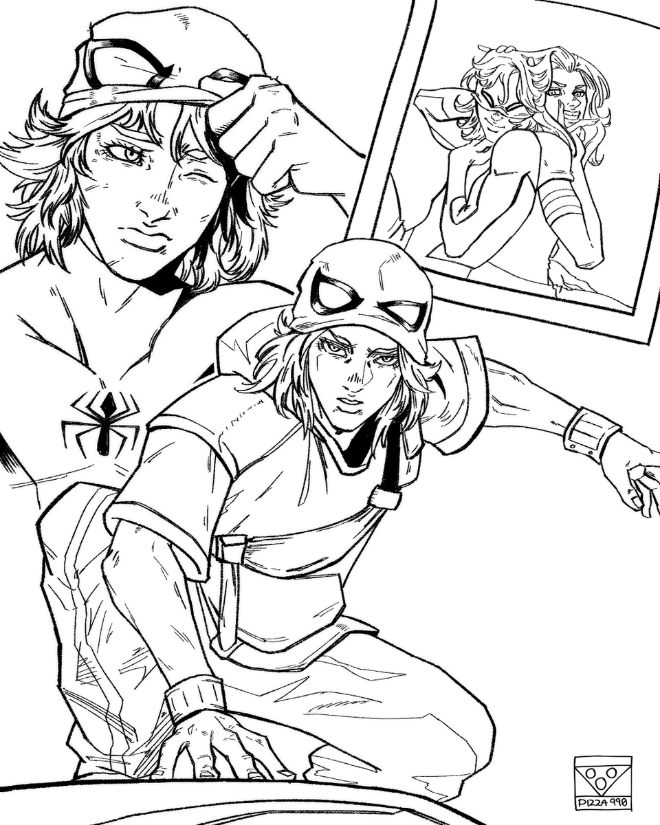 Lineart and speedpaint!!!
Tried going for a comic style, and it was a bit of a challenge, but I kinda love how it turned out... Curious to hear your thoughts! 😊