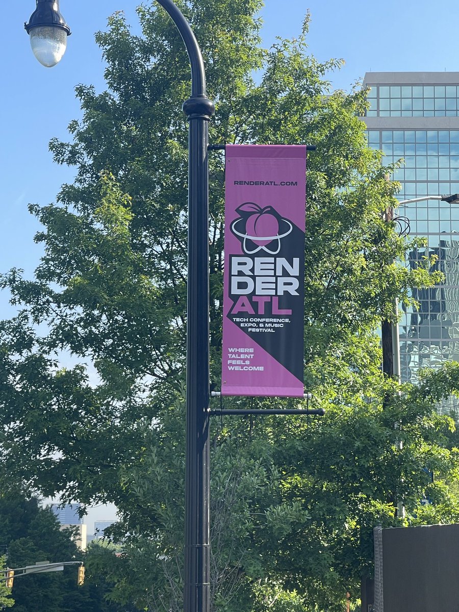 thecodingcouple's tweet image. In Atlanta for @RenderATL with my sisters! 🤩 it’s their first tech conference.
#renderatl -👩🏾💻