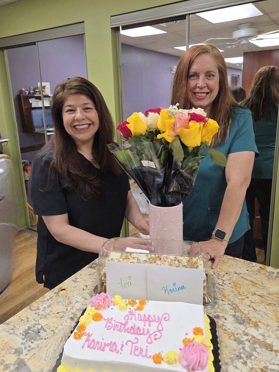 Happiest Birthdays to our June ladies Ms. Karima and Mrs. Teri! Here's to another year of good health and happiness! 🥳