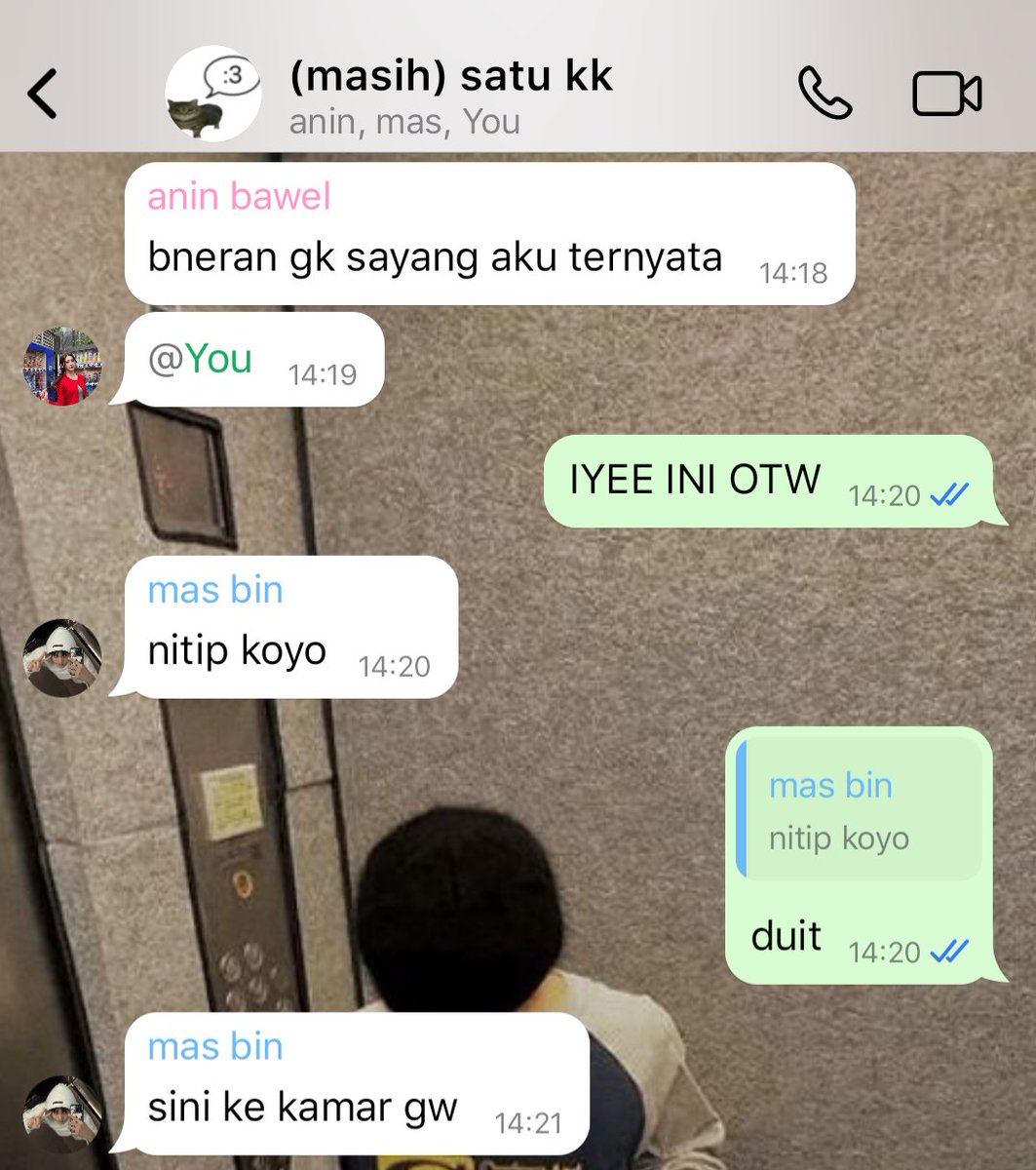 alignedwitheart's tweet photo. gyuvin as mas bin si pemuda jompo, dohoon as bang yon si paling ngopi mulu, &amp; a-na as anin si bocil yapper sejati

konghaeddo siblings au https://t.co/pSYoj8QWez