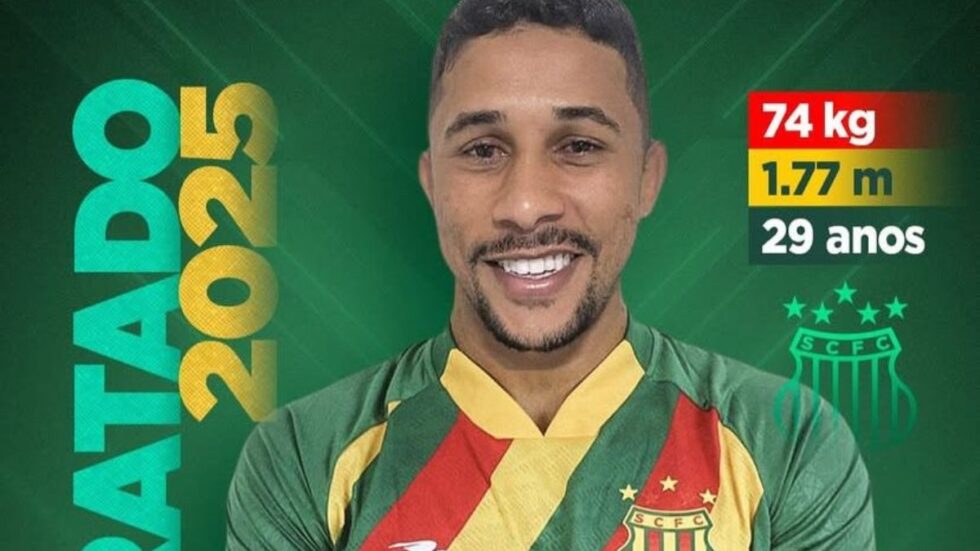 Sampaio Corrêa contrata o atacante Erivan, que estava no Amazonas.