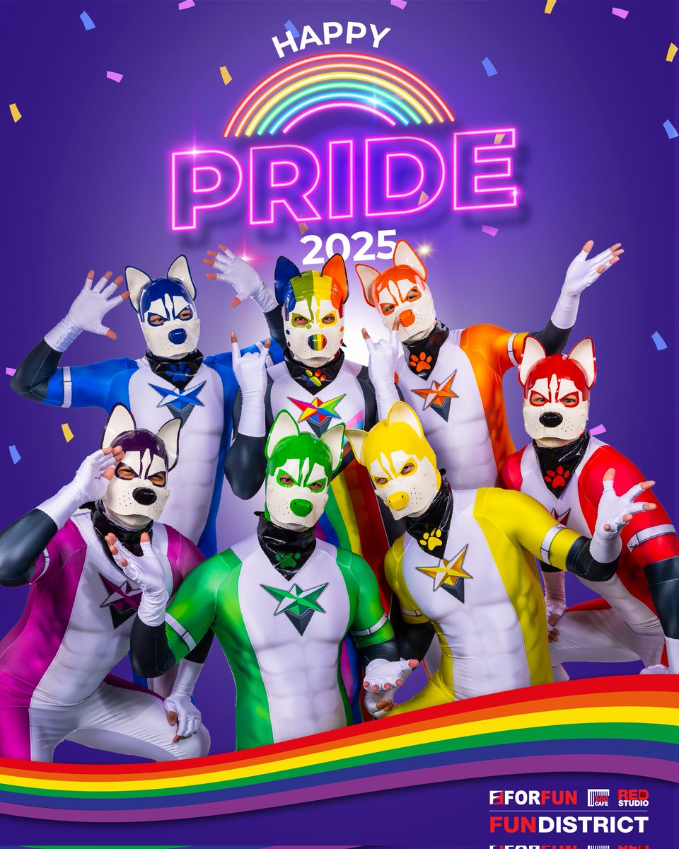 Happy Pride 2025 🌈🐶🎉
👔 @petsuitforfun
✏️ Design <a href="/Sakuma_UwU/">Sakuma | COMMISSION CLOSED |</a> 

#pride #pridemonth #pride🌈 #bangkokpride #bangkokpride2025 #bangkokpride2026 #บางกอกไพรด์ #บางกอกไพรด์2025 #บางกอกไพpridemonthorfunbangkok #fetishbdsmbangkok #fundistrictbangkok