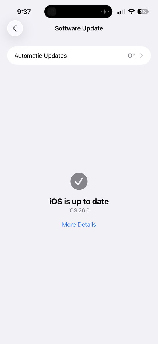 justAT3chGuy's tweet image. Oh look it’s fixed. 👀 #iOS26Beta1