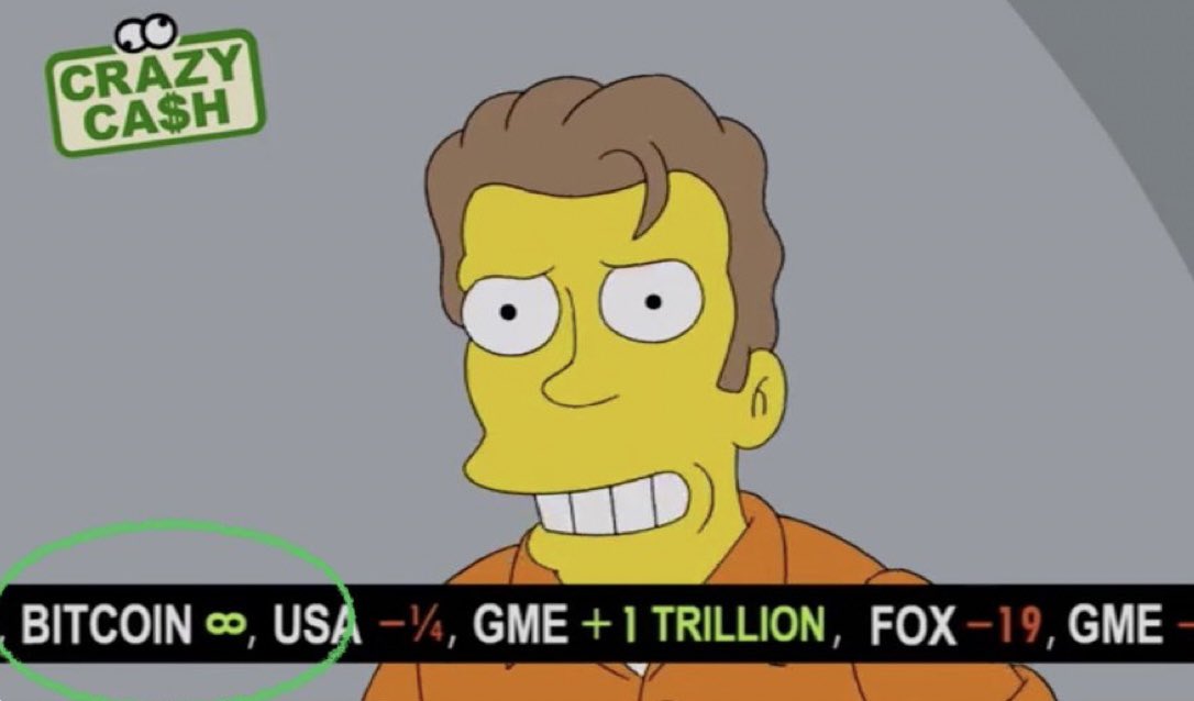 Calling all haters, the Simpsons called out #BTC and $ICP as the dominant blockchains, you can’t convince me otherwise 🤷‍♀️🙈💪 #ICP