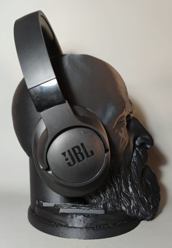 Guns3dprinting's tweet photo. 3D HEADPHONES STAND WITH GOD OF WAR - KRATOS THEME 

#3D #3DPRINT #3DPRINTING #3DART

📐 Dimensions : L = 13,8 CM / W =18,5 CM / H = 19,8 CM
⏲️ Print Time : 11 Hours
⚫ Filament : Filament Creality PLA Black
🚅 Print Speed : 100 mm/s https://t.co/IcvX2UDyrw