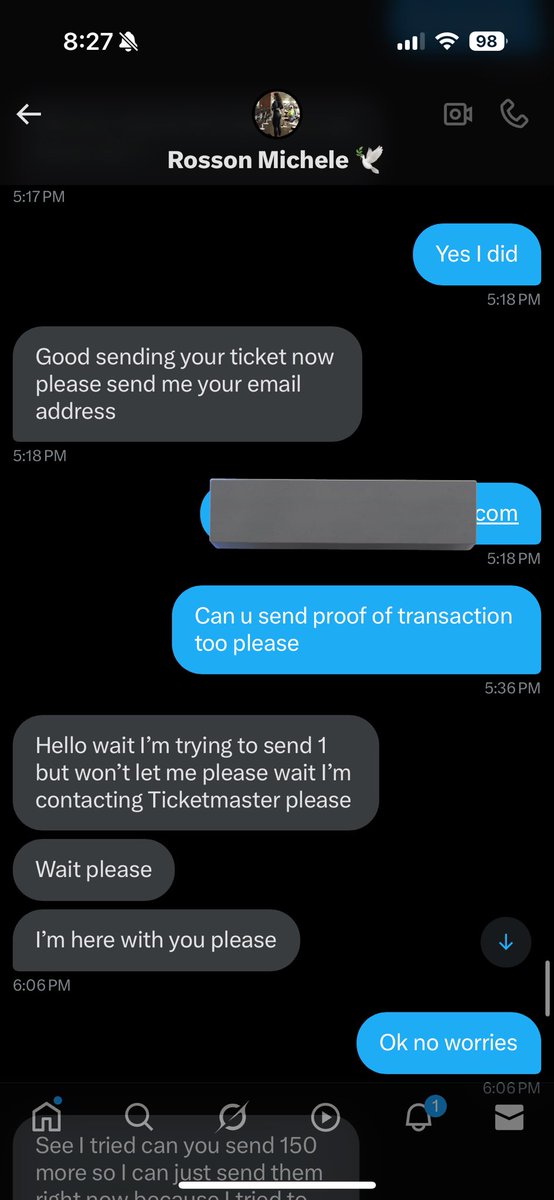 BE CAREFUL WITH THIS ACCOUNT, she scammed me out of 150$ , when I ask for my money back she blocked me, it is what is it at this point ,be careful yall
#viral #ScamAlert #ScamWarning #StrayKids #fraud #fake #scammer