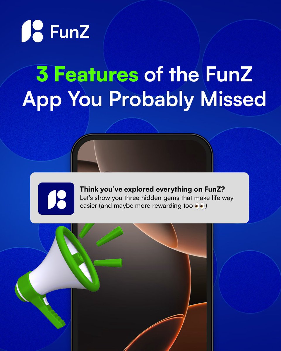 FunZ_NG's tweet image. You’ve been using the FunZ App… but not like this!🫠

Here are 3 features you probably haven’t explored yet, and trust us, you’ve been missing out!😌

👉 Swipe to discover what your FunZ App can really do.

#FundYourFunWithFunZ #FunZApp 

Which one are you trying first?😊