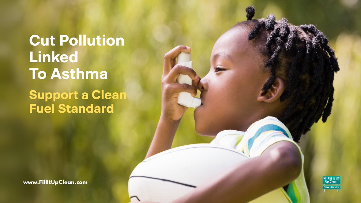 FillitUpCleanNJ's tweet image. Every breath matters. Clean fuels cut pollution linked to asthma and heart disease. Support a Clean Fuel Standard. 
#PublicHealth #AsthmaAwareness #CleanFuels #CleanFuelStandard