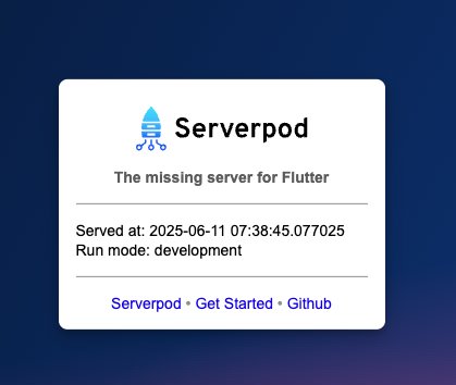 normidar2's tweet image. ついにServerpod に手を出してしまった

#Serverpod #Flutter #Dart