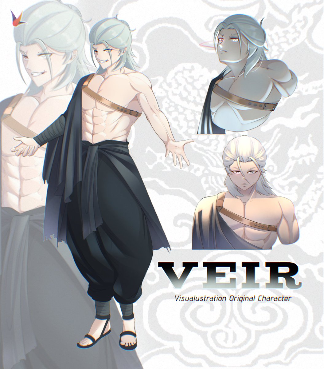 visualustration's tweet photo. @HatsumiIshida Here's my OC with a new design 👀 https://t.co/TTxL2pOKEo