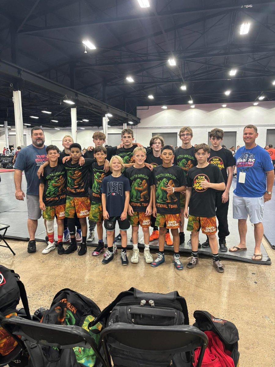 Good luck to the 14u South Carolina Freestyle National Team!! I see a <a href="/CNathletics1/">CNathletics1</a> wrestler - good luck Eli Lorang! Make <a href="/4CardinalNewman/">CardinalNewmanSchool</a> proud!!