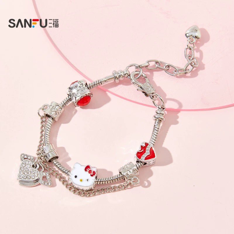 formmooo's tweet photo. preorder Sanfu x #Sanrio [ lot 4 ] 

กำไลข้อมือ 239.-
✅ มัดจำ 120.-
✅ รับผ่อน
ขนาด 12 cm
รอของหลังกด 7 - 14 วัน

📮 : 40.- 

สนใจ dm สอบถามเพิ่มเติมได้น้าา 💟
#ตลาดนัดsanrio #ตลาดนัดซานริโอ้ https://t.co/bSkoSv7CMZ