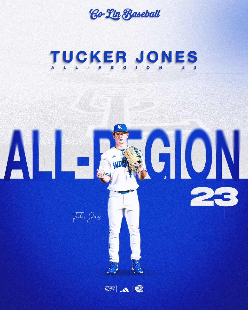 Tucker Jones earns more postseason honors with All-Region 23 Team selection! #BackThePack