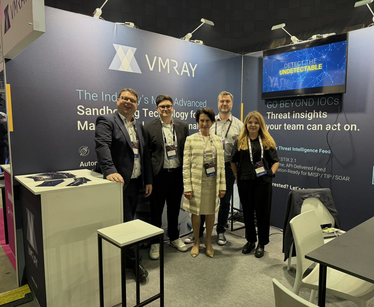 💻Malware. Phishing. Solved.
Meet <a href="/vmray/">VMRay</a> at #CYBERSEC2025 — Gold Partner offering a powerful sandbox solution that scales with your security team. 🛡️