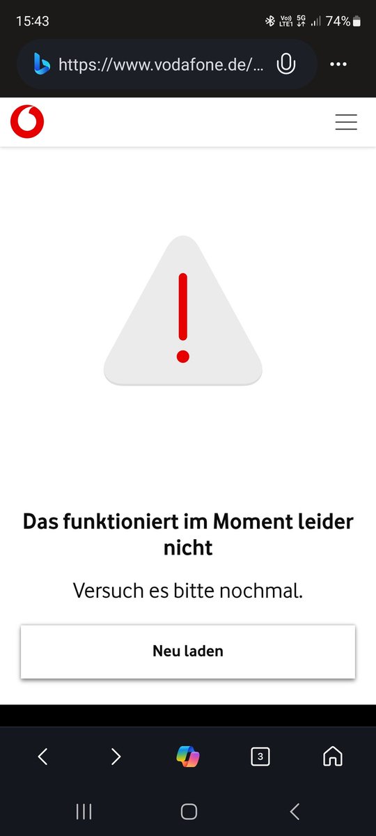 Der_Rotbart_ (@derrotbart1) on Twitter photo Seit Stunden kein Internet aber wenn man die Störung an <a href="/vodafone_de/">Vodafone Deutschland</a> weiterleiten will funktioniert das auch nicht 😡 Seit Stunden kein Internet aber wenn man die Störung an <a href="/vodafone_de/">Vodafone Deutschland</a> weiterleiten will funktioniert das auch nicht 😡
