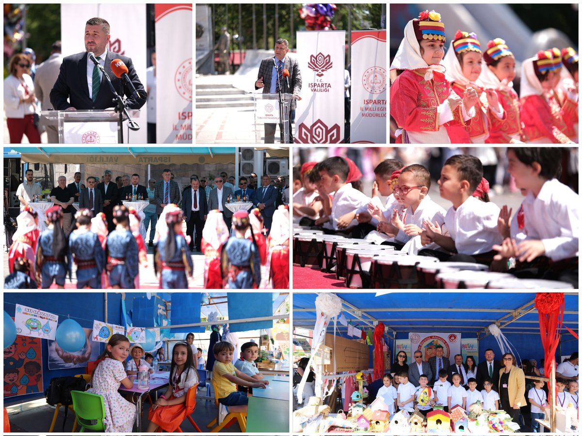 ispartamem's tweet photo. Okul Öncesi Eğitim Şenliği Coşkuyla Gerçekleşti

📌Türkiye Yüzyılı Maarif Modeli çerçevesinde, okul öncesi eğitim kurumlarımızın katılımıyla düzenlenen “Okul Öncesi Eğitim Şenliği”, 15 Temmuz Demokrasi Meydanı’nda gerçekleştirildi.

Şenliğe; Vali Yardımcımız Sayın Dr. Halil İbrahim ERTEKİN, İl Millî Eğitim Müdürümüz Recai OCAK, il protokolü, okul yöneticileri, öğretmenlerimiz, velilerimiz ve öğrencilerimiz katıldı.

Öğrencilerimizin sergilediği gösteriler sonrası açılış kurdelesi protokol ve öğrencilerimizin katılımıyla kesildi. Şenlik alanında kurulan stantlar gezilerek, öğrencilerimizin yıl içerisinde gerçekleştirdiği atölye çalışmaları, etkinlik ürünleri ve sanatsal faaliyetler incelendi.

Öğrencilerimizin gelişim süreçlerini sergileme fırsatı sunan bu şenliğin hazırlanmasında emeği geçen tüm yönetici ve öğretmenlerimizi teşekkür eder, çalışmalarından dolayı öğrencilerimi kutlarız.
@tcmeb 
@Yusuf__Tekin 
@mebtegm
@ebubekirsavasci
@ISPARTAVALILIK 
@Abdullah_Erin47 
@recai_ocak