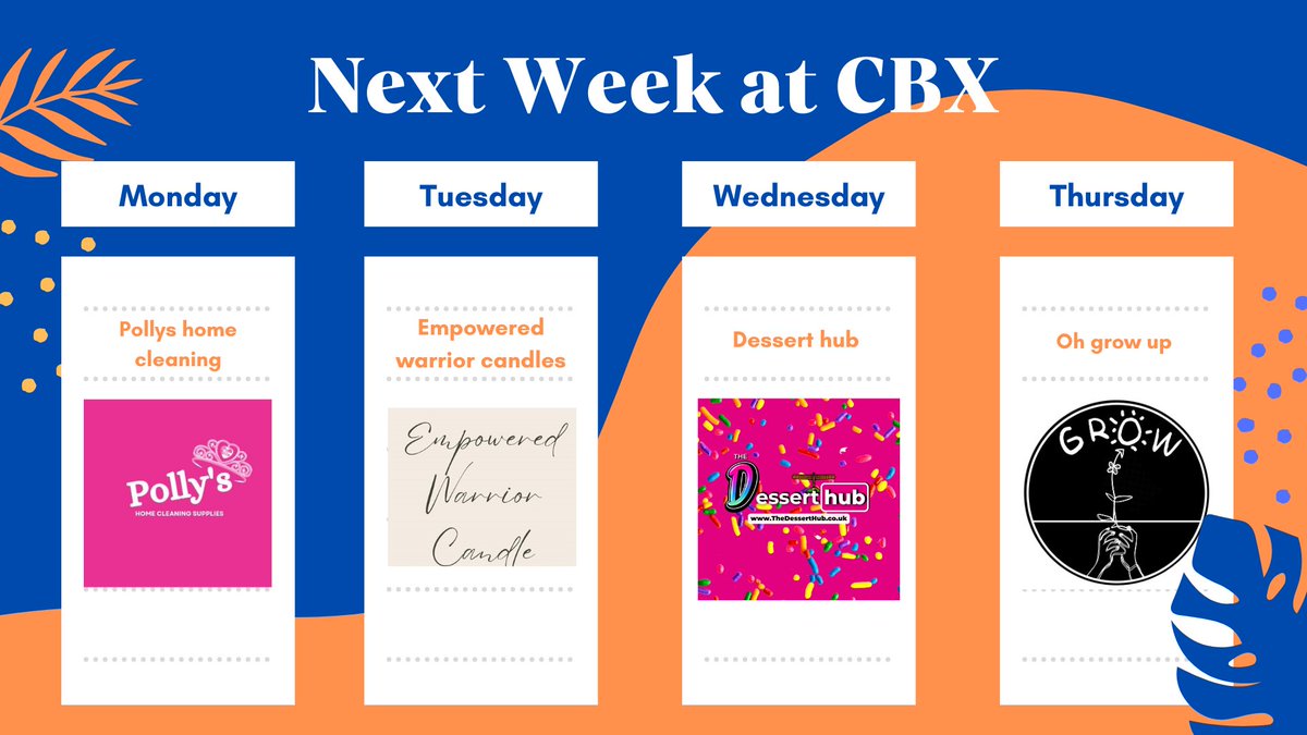 We have a new vendor next week 😁