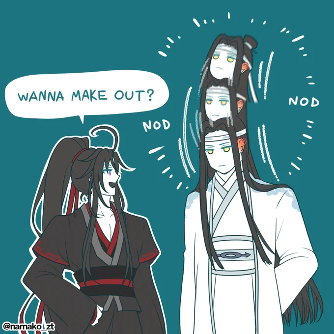 1000000% YES💗🫰
#魔道祖師 #MDZS 