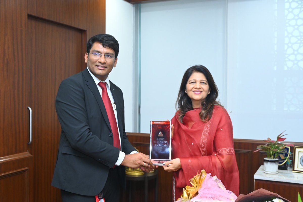 Glad to launch Airtel’s upgraded AI-powered SPAM detection system today in Telangana!

The enhanced SPAM 2.0 solution doesn’t just detect spam calls and SMS - it now blocks malicious links too. What’s more, alerts are now delivered in 10 Indian languages, including Telugu, making