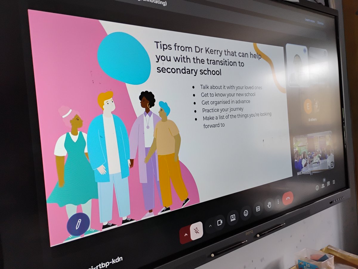 StMarysRCPriory's tweet image. Our Year 6s joined other Haringey schools yesterday for a transition assembly with @kooth_plc