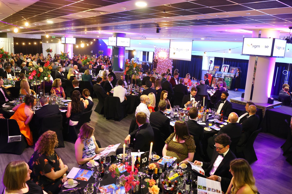 Last week, we hosted our annual #Charity Ball at St James' Park, Newcastle ✨

Helping raising money for our charity of the year, bigmoose, a charity that provides mental health services, we welcomed 280 guests for a night of fun &amp; fundraising. Through a raffle, an auction, &amp; a