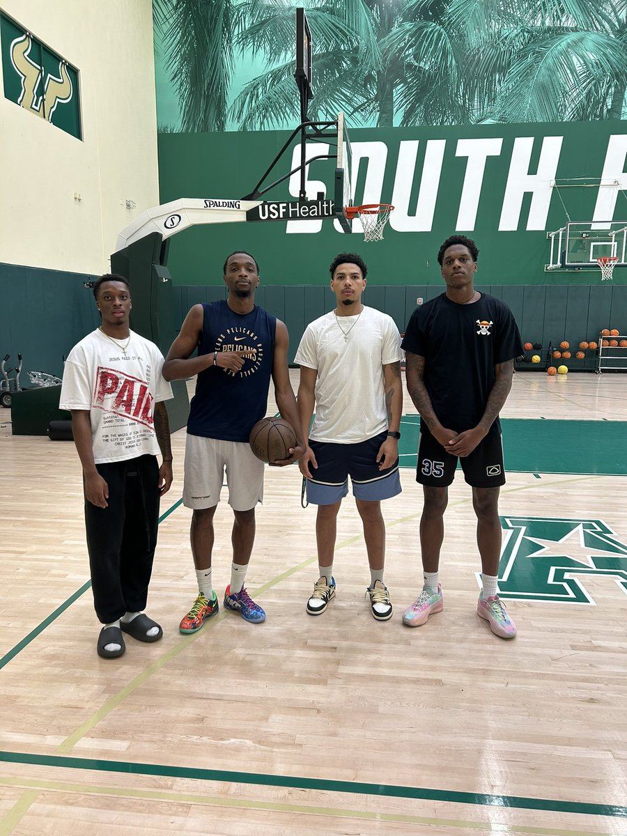 Great having <a href="/PelicansNBA/">New Orleans Pelicans</a>’s Herb Jones at the Muma Center last night! Herb, who I coached at Alabama, is a perfect example of how hard work, perseverance, and consistency pay off:
•🏆 2021 SEC Player of the Year &amp; SEC Defensive Player of the Year during his senior season at