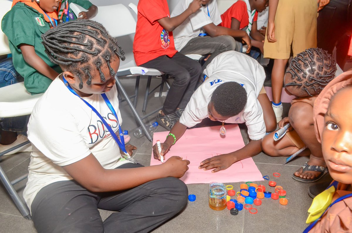 DeltastateSDG's tweet photo. At the Delta SDGs Summer Camp, kids don’t just learn, they lead. We empower them to shape ideas, express their voice, and grow creatively, emotionally & socially. Let’s do M.O.R.E through the SDGs! 🌍✨
#DeltaSDGs #SDGsSummerCamp #FutureMakers #MoreWithSDGs #LeaveNoChildBehind https://t.co/KfKCVJRSES