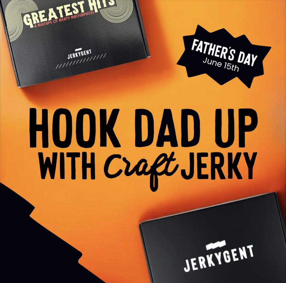Last Call! 📞 FREE 2-Day Shipping on Father’s Day Gifts. Offer ends at midnight. Dad deserves great-tasting craft jerky. 🎁 JerkyGent.com #LastChance #FathersDay #GiftsForDad #JerkyClub